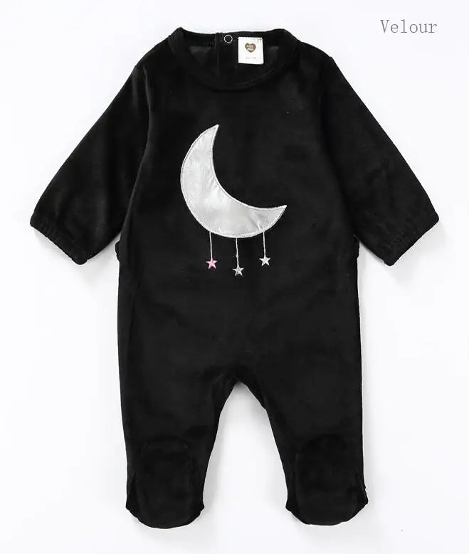 Baby bodysuit pajamas, kids clothes, long-sleeved children's clothing, newborn baby overalls, children's boy and girl clothes, baby pajamas