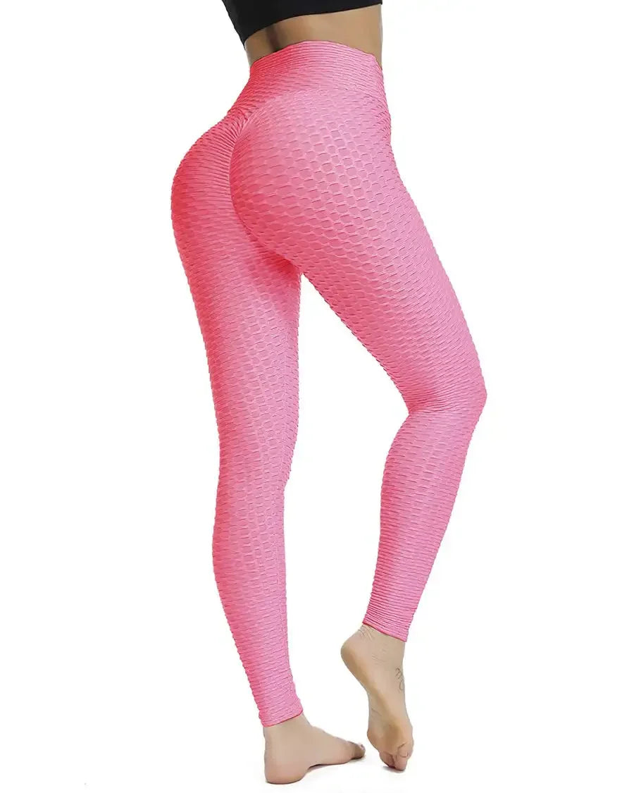 Push Up Leggings Women's Fashion Sport Fitness High Waist Leggings Sexy Butt Lifting Scrunch Workout Gym Tights Pants
