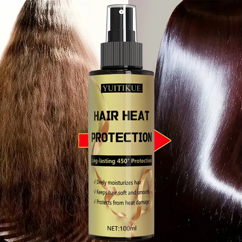Spray Thermoprotecteur Cheveux | Protection Jusqu'à 230°C | Hydratation Profonde | Doux & Lisse