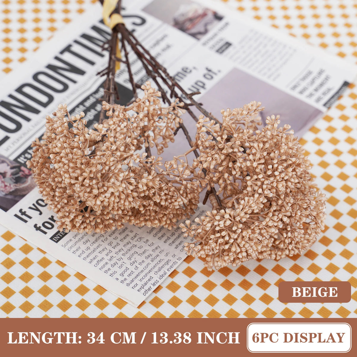 Artificial Flower Artificial Plants Bouquet DIY Flower Arrangement Millet Flower Home Decoration Wedding Party Fake Flowers