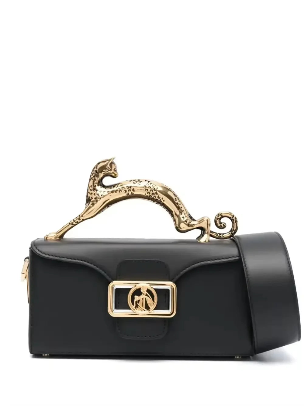 Sac à Main Femme Luxe | Poignée Métal Designer | Bandoulière | Forme Rectangle Élégante
