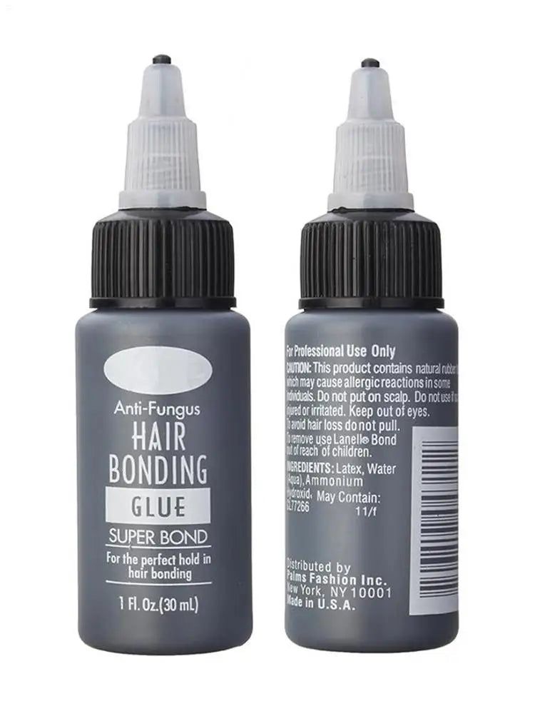 30ml Hair Glue For Wigs Quick-Dry Adhesive For Wigs Powerful Hair Bond Glue For Quick Fixes Waterproof Versatile Adhesive