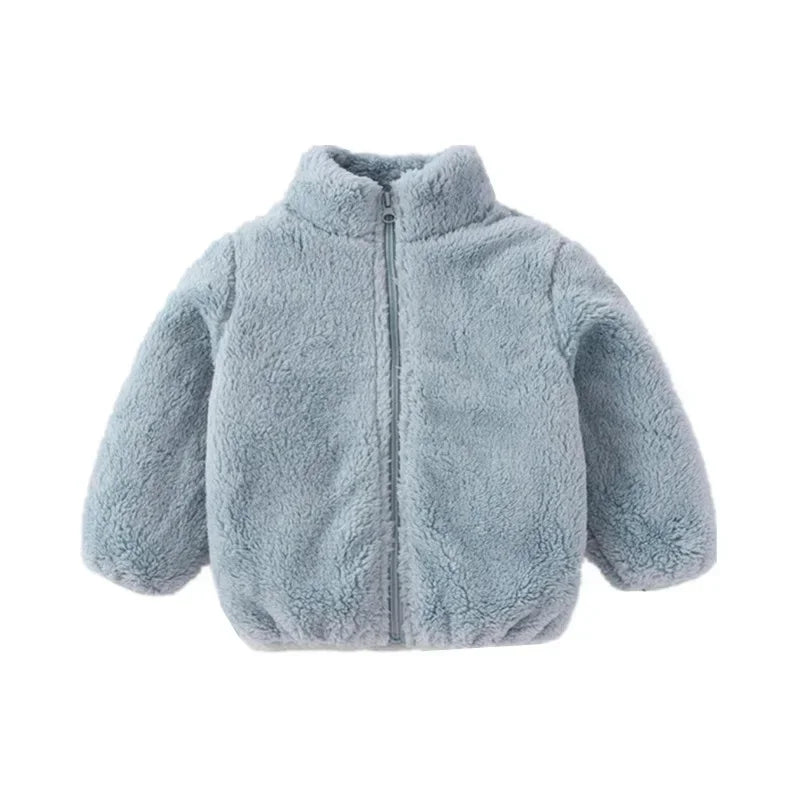 Manteau Enfant 2025 | Veste Polaire Chaude Garçon Fille | Printemps-Automne-Hiver Bébé