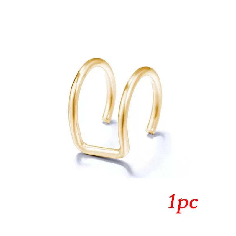 Créoles Ovales Géométriques Argent 925 | Style Métal Simple Détachable | Femme | Bijou Cadeau