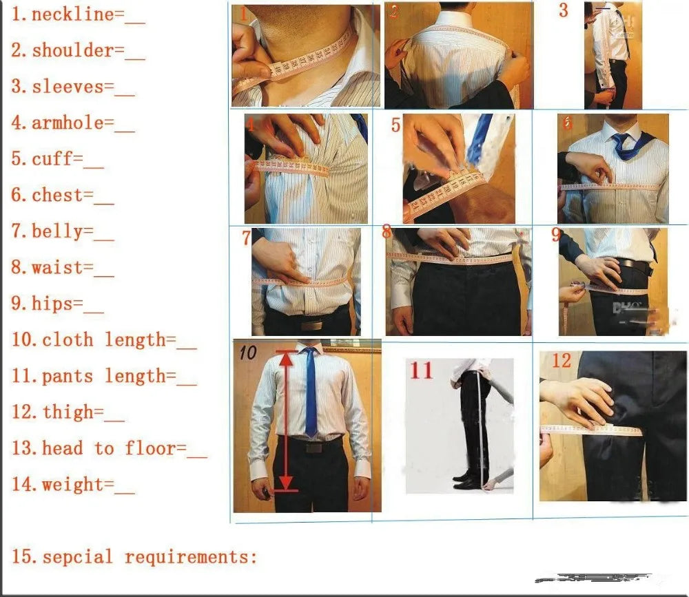 Luxury Black Tailcoat Groom Suit Custom 3-Piece Wedding Tuxedo for Men