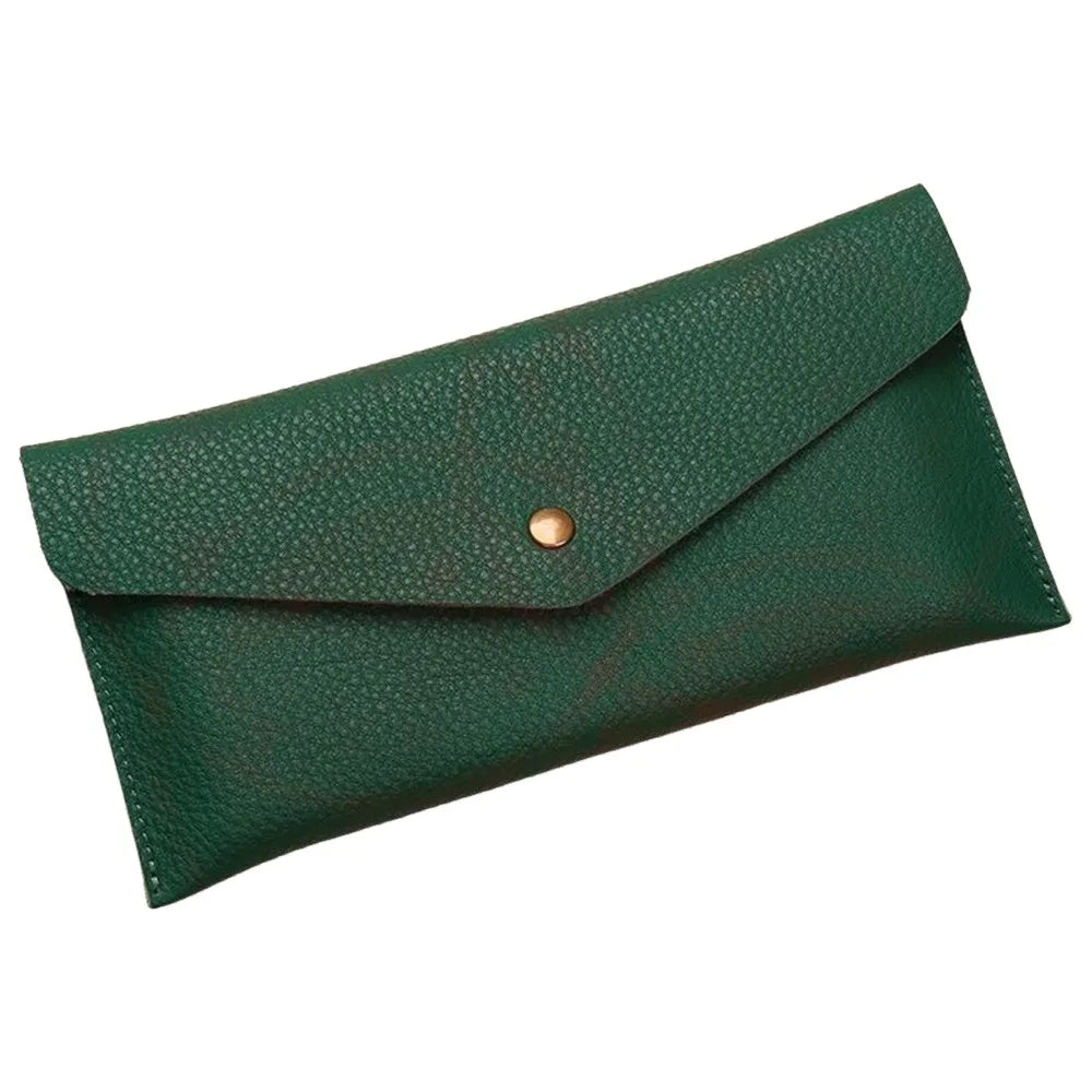 Portefeuille Femme Cuir PU Souple | Une Pièce | Grande Capacité | Porte-Monnaie Long Porte-Cartes
