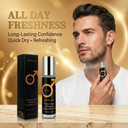 Parfum Phéromone Sexy Roll-On | Fragrance Fraîche & Longue Durée | Captivant | Hommes & Femmes | Cadeau