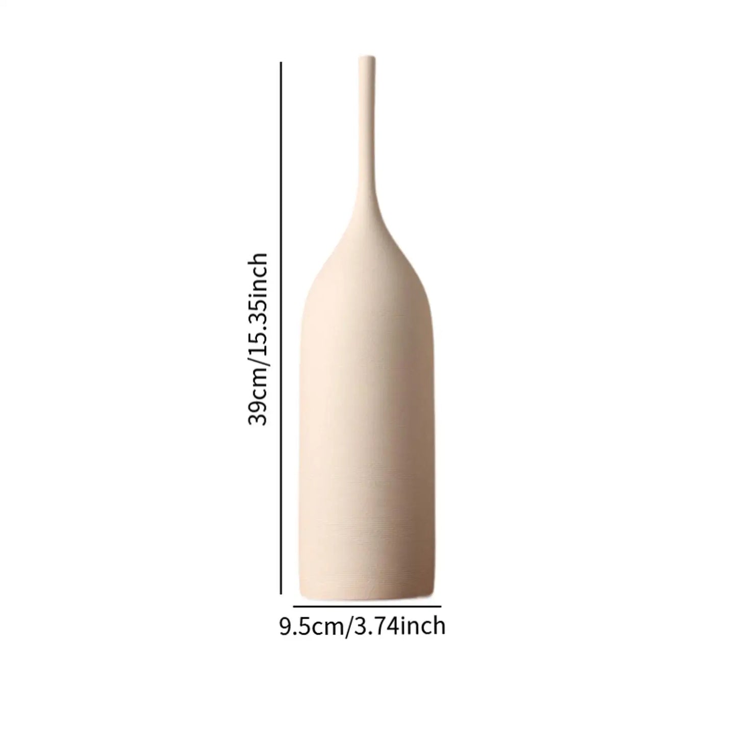 Decorative Vase Porcelain Floral Vase Flower Arrangement Minimalism Ornament Decor for Home Bedroom Table Centerpiece Gift
