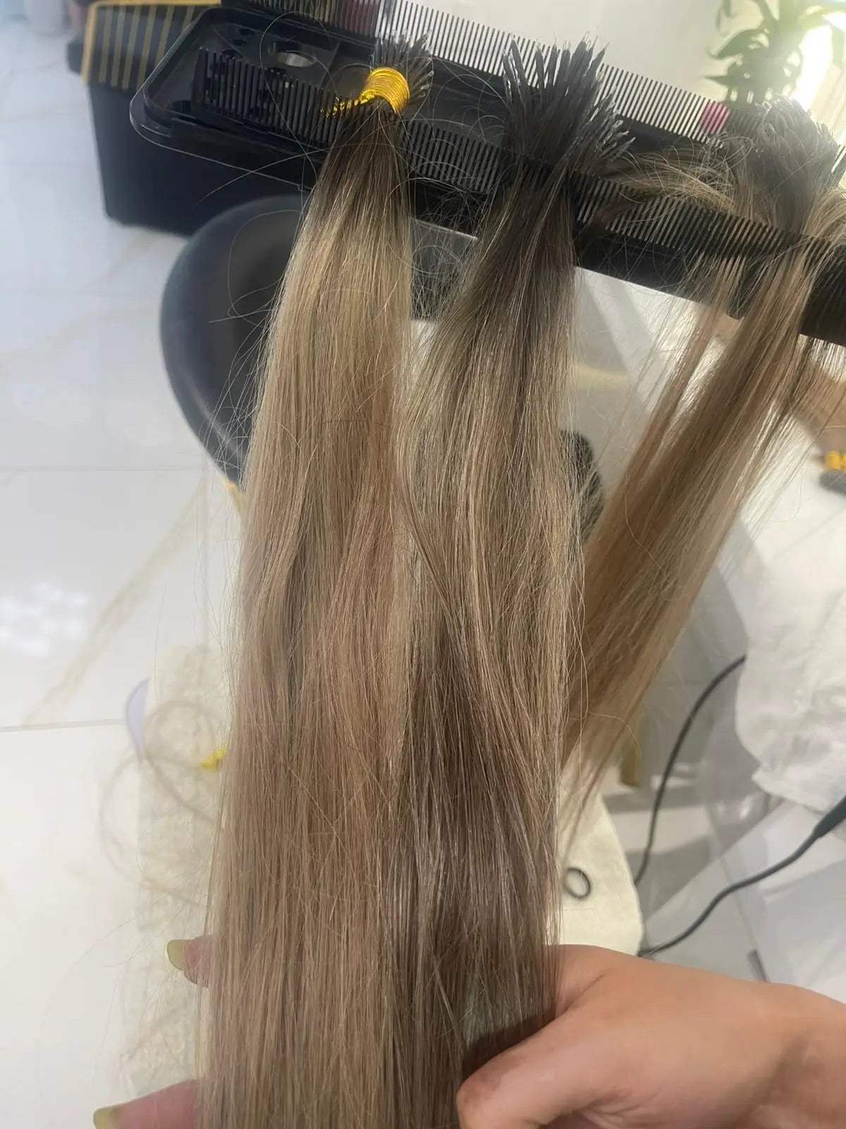 Keratin U-Tip Deep Wave Human Hair Extensions 18-30 Inch Remy Hair Extensions High Quality Remy Human Hair Salon Extensions