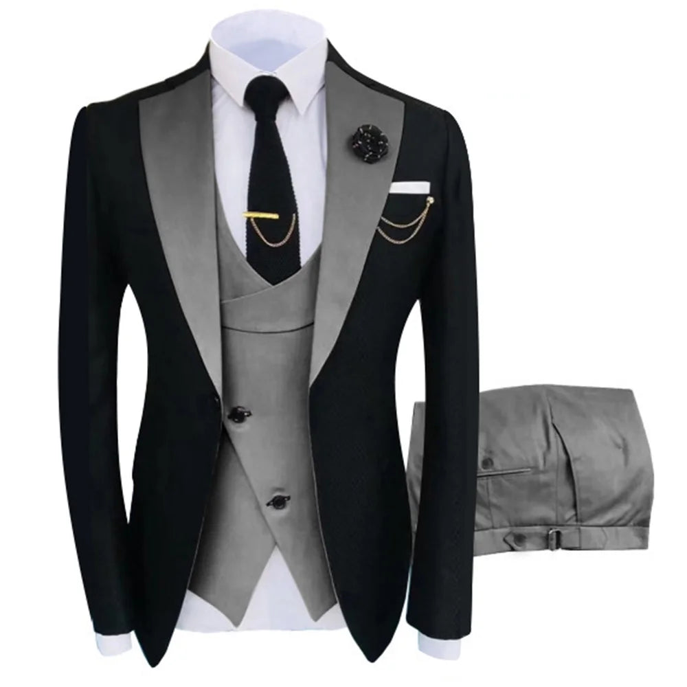 Costume trois pièces pour homme | Veste, gilet et pantalon