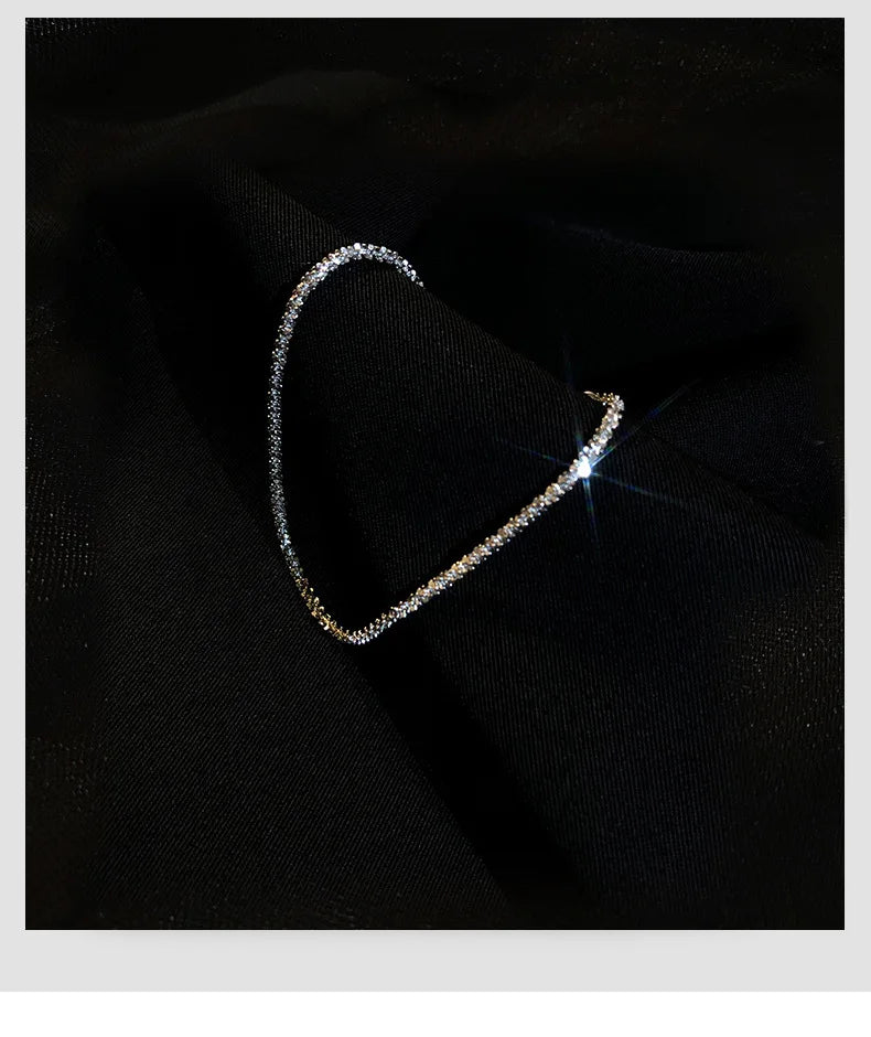 Bracelet de Cheville Argent 925 | Simple & Élégant | Cadeau Anniversaire Femme | Bijou Premium