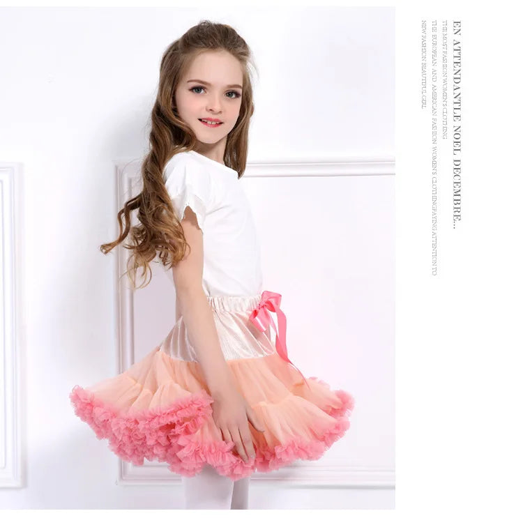 Kids Girls Tulle Skirt Baby Girl Clothes Tutu Pettiskirt Skirt Fashion Girl Clothes Princess Skirts Skirt For Girls Clothing