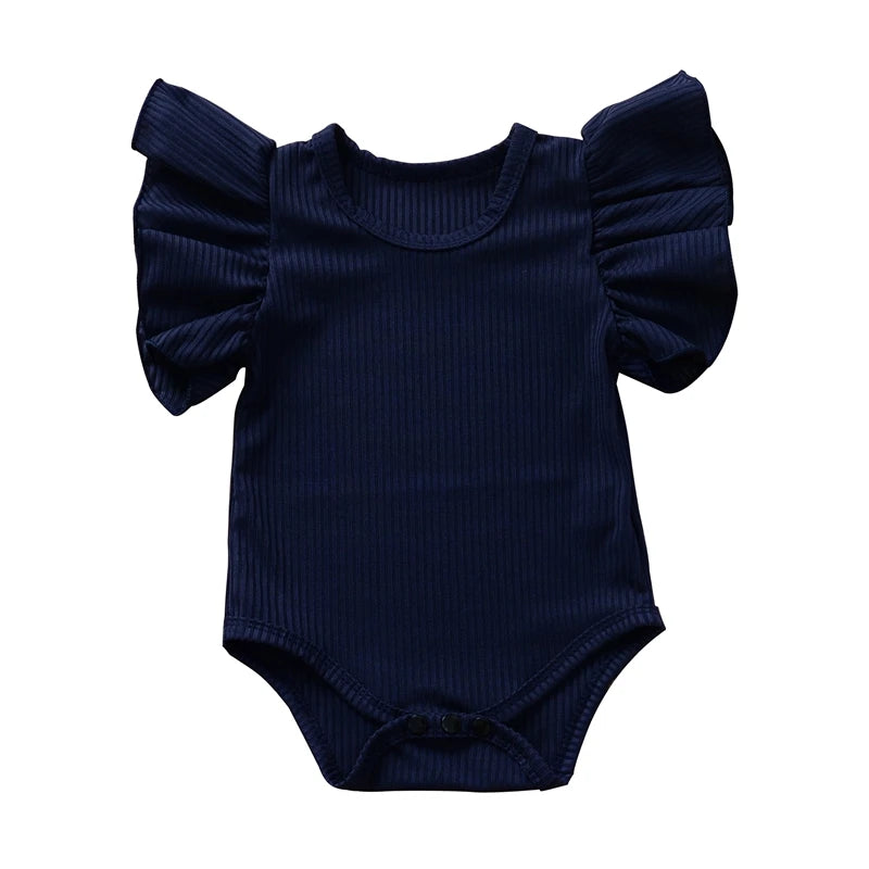 Body Bébé Fille | Coton Manches Courtes | Combinaison & Ensemble | Tenue Été Nourrisson (v2)