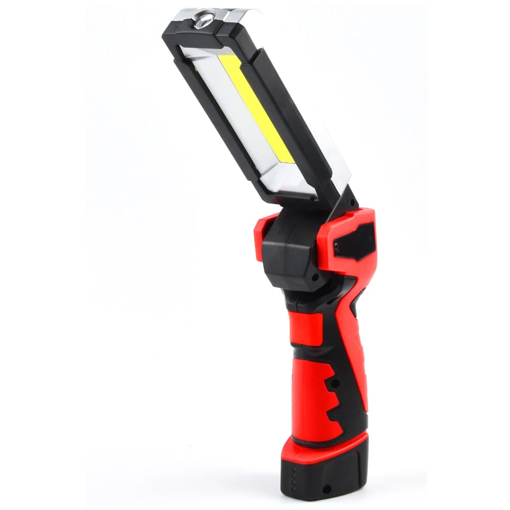 Lampe de Travail COB LED Portable | Garage & Mécanique Auto | Rechargeable USB | Inspection & Urgence