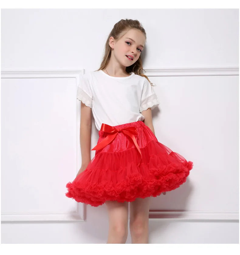 Kids Girls Tulle Skirt Baby Girl Clothes Tutu Pettiskirt Skirt Fashion Girl Clothes Princess Skirts Skirt For Girls Clothing