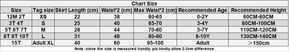 Kids Girls Tulle Skirt Baby Girl Clothes Tutu Pettiskirt Skirt Fashion Girl Clothes Princess Skirts Skirt For Girls Clothing