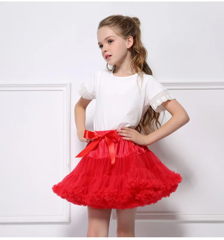 Kids Girls Tulle Skirt Baby Girl Clothes Tutu Pettiskirt Skirt Fashion Girl Clothes Princess Skirts Skirt For Girls Clothing