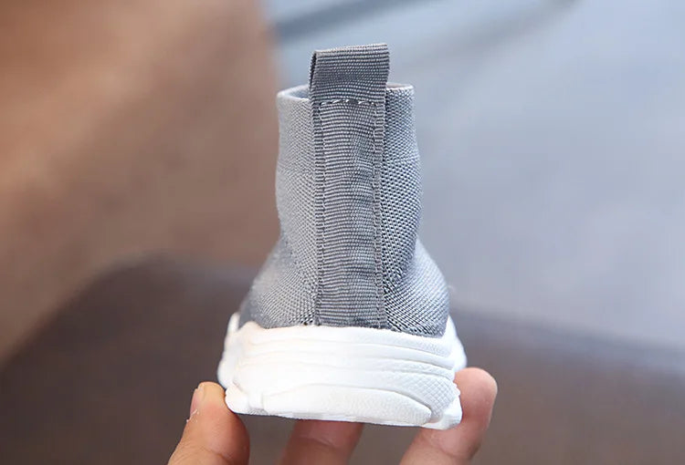 Autumn Summer Kids Sneakers Children Casual Shoes Slip-on Breathable Kids Socks Shoes Non-slip Snow Boots Boys Girls Sport Shoes
