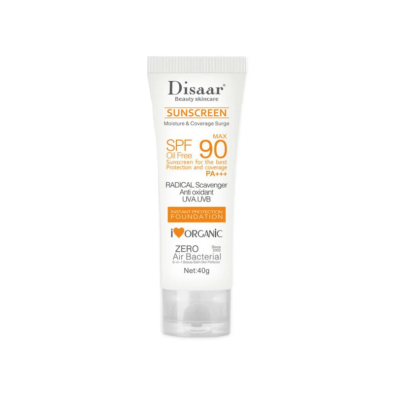 Facial Body Sunscreen Whitening Sun Cream Sunblock Skin Protective Cream Anti-Aging Oil-control Moisturizing SPF90 Face