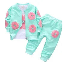 Boys T-Shirt Summer Fashion Cartoon Bear Embroidery School Clothes Little Girls Polo Shirts 3-8 Years Tops Toddler Sportswear