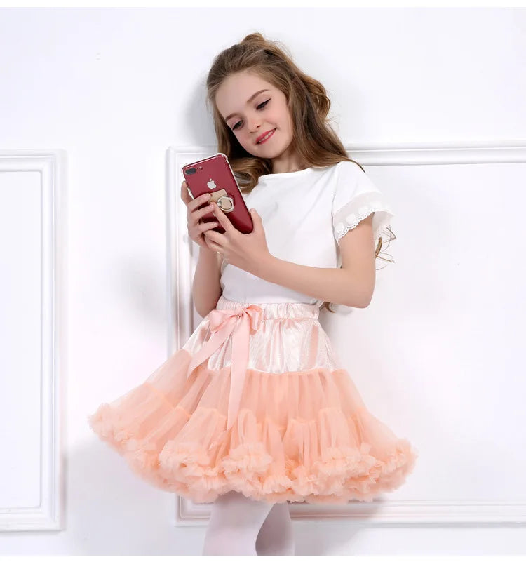 Kids Girls Tulle Skirt Baby Girl Clothes Tutu Pettiskirt Skirt Fashion Girl Clothes Princess Skirts Skirt For Girls Clothing