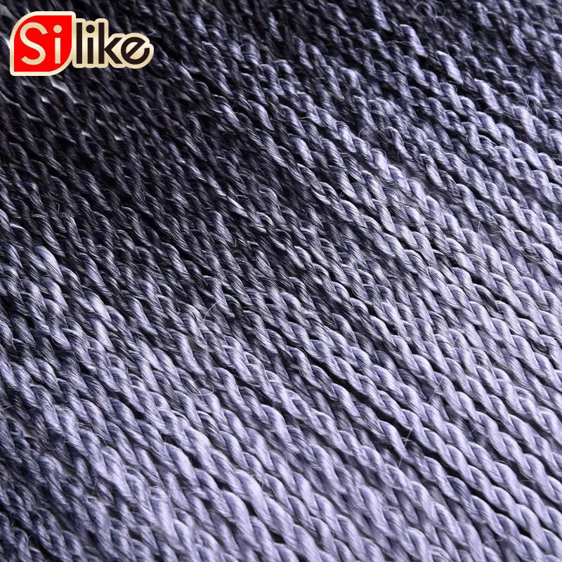 Tresses Crochet Senegalese Twist Ombre | 24 Pouces | 24 Racines/Pack | Synthétique | Femme