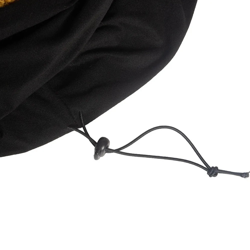 Perruque Headband Tresses Africaines Synthétique | 3 Brins | Queue de Cheval | Couvre-Cheveux | Fibre | Femme