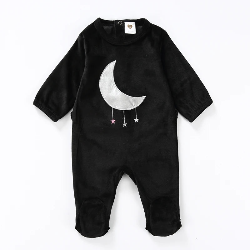 Baby bodysuit pajamas, kids clothes, long-sleeved children's clothing, newborn baby overalls, children's boy and girl clothes, baby pajamas