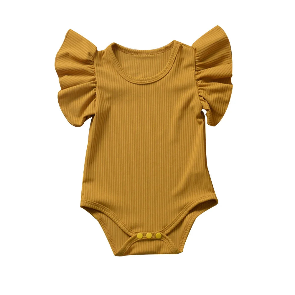 Body Bébé Fille | Coton Manches Courtes | Combinaison & Ensemble | Tenue Été Nourrisson
