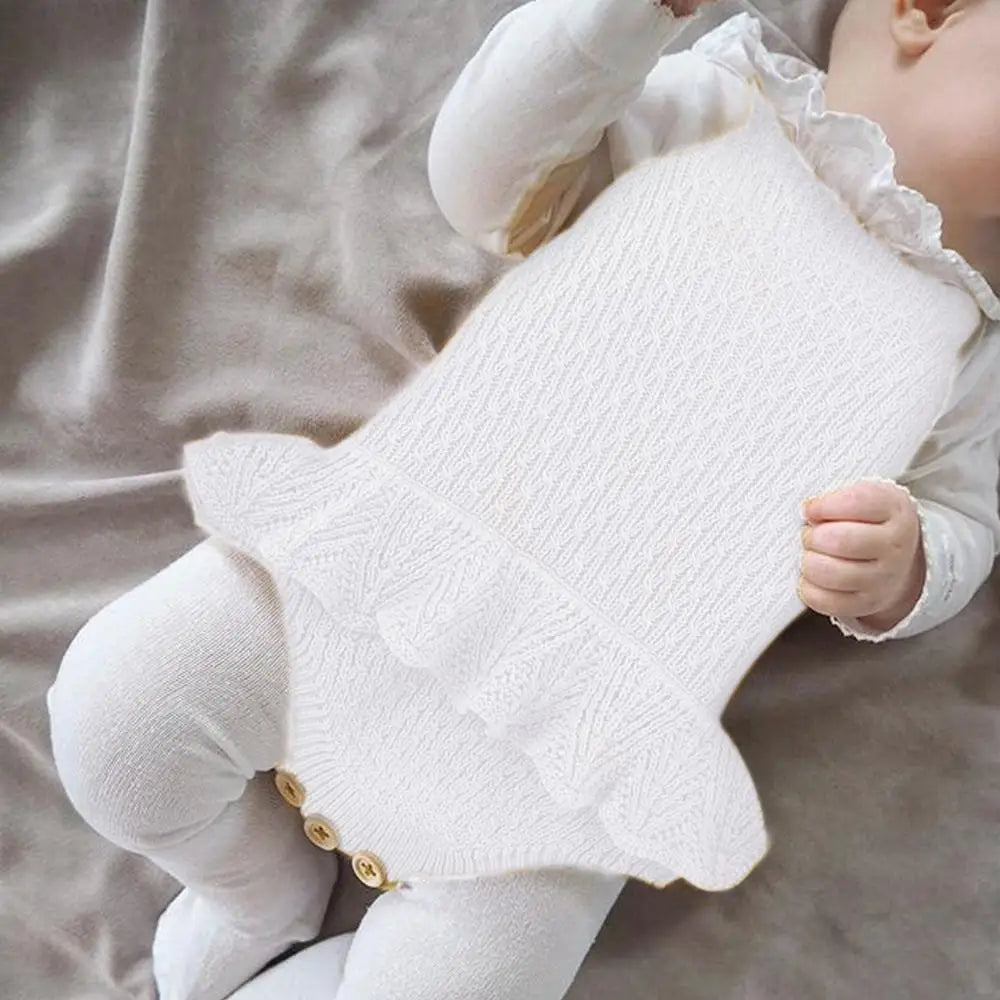 Body Bébé Fille Mignon | Bretelles Tricoté Salopette | Couleur Unie | Combinaison Été | 0-2 Ans