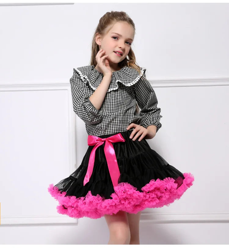 Kids Girls Tulle Skirt Baby Girl Clothes Tutu Pettiskirt Skirt Fashion Girl Clothes Princess Skirts Skirt For Girls Clothing