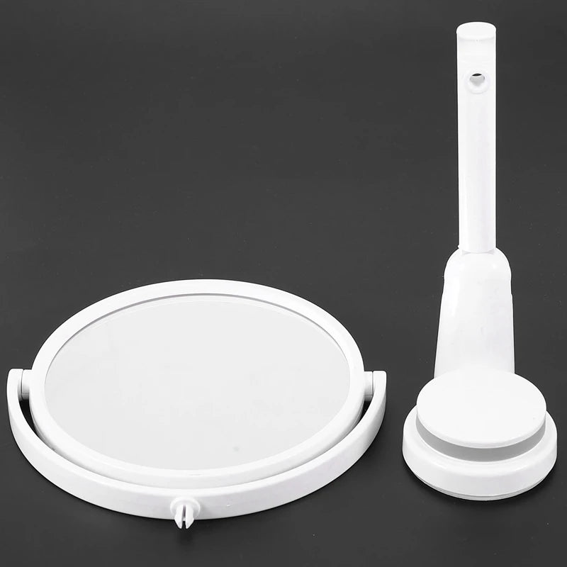 HD Plane Mirror Magnified Makeup Shaving Vanity Mirror Bathroom Wall Mounted 360 Degree Rotating Mirror Wall Mirrors