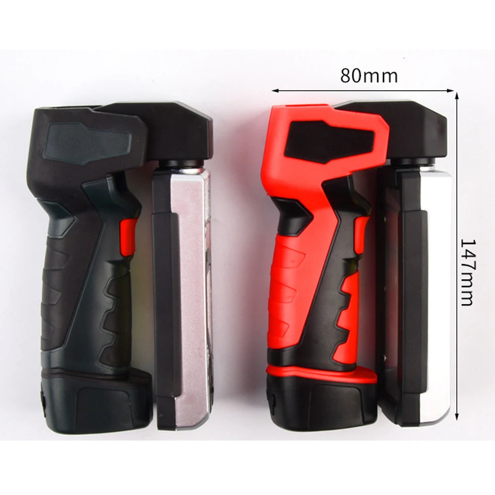 Lampe de Travail COB LED Portable | Garage & Mécanique Auto | Rechargeable USB | Inspection & Urgence