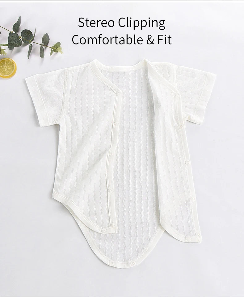 Bodysuit for Newborns Baby Clothes Sleepwear Summer Thin Baby Romper Overalls Jumpsuits Baby Romper Infants SolidClimb