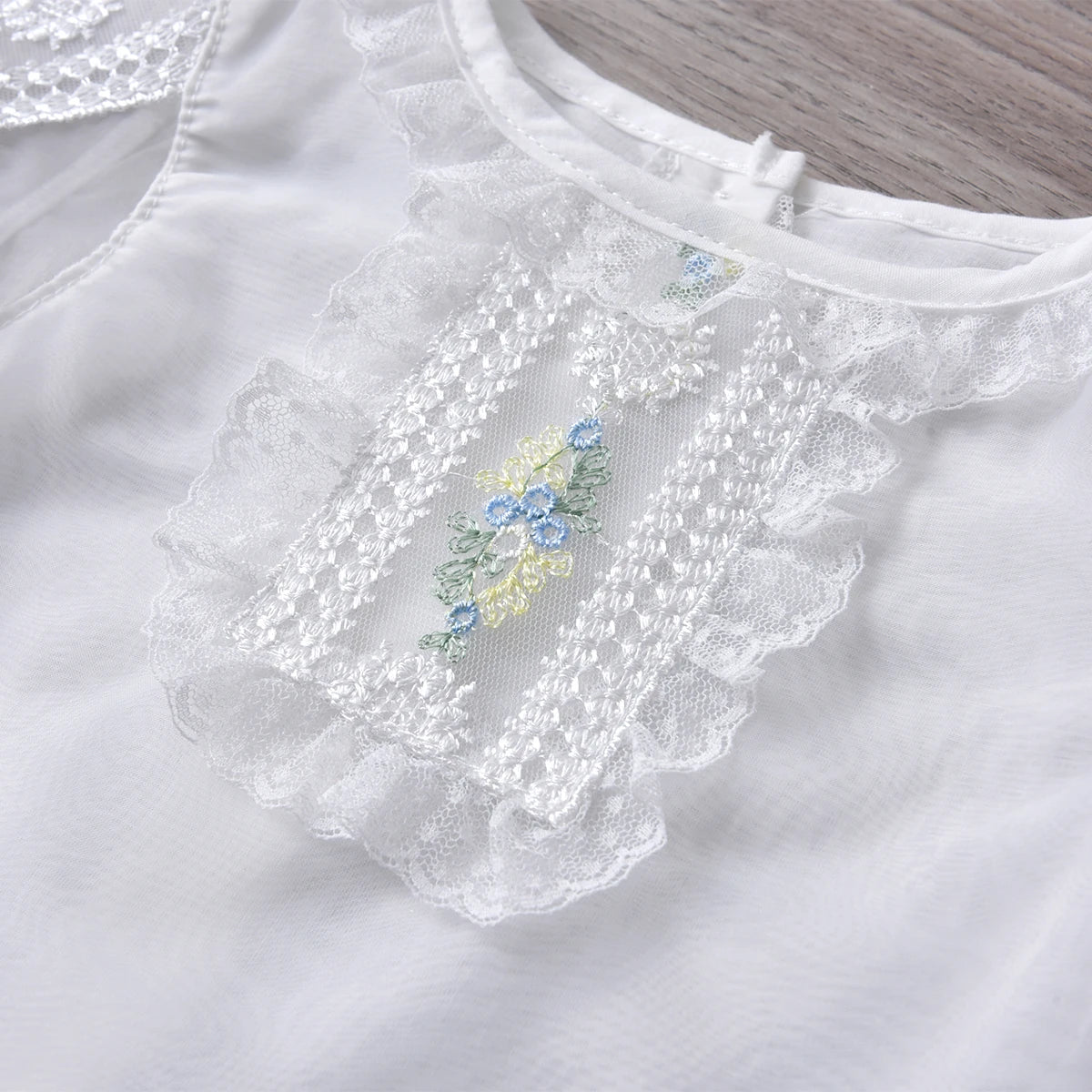 Tenue Bébé Fille Style Boutique | Romper Été Dentelle | Anniversaire | Blanc | Combinaison Onesie