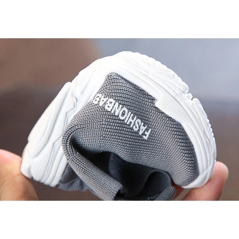 Autumn Summer Kids Sneakers Children Casual Shoes Slip-on Breathable Kids Socks Shoes Non-slip Snow Boots Boys Girls Sport Shoes
