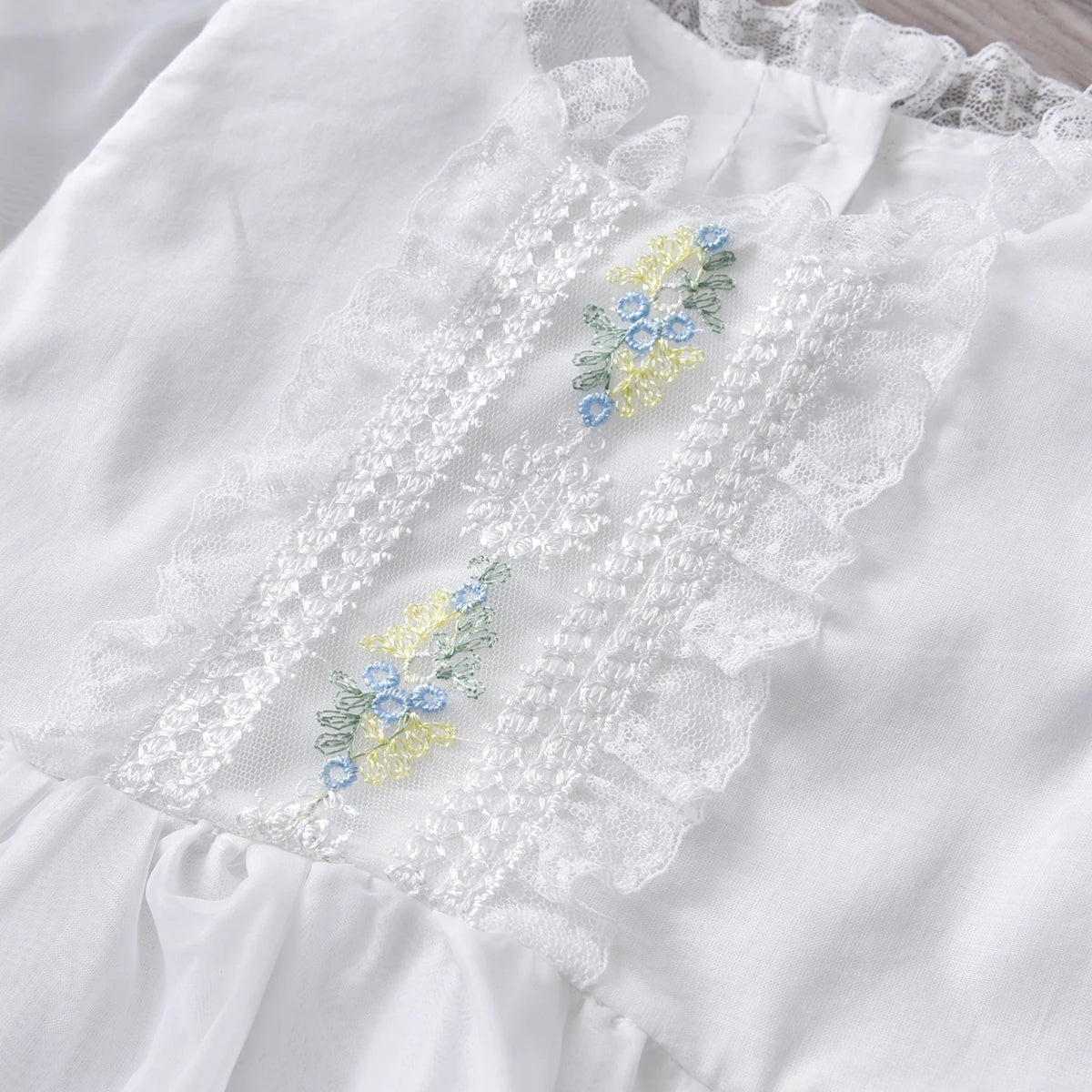 Tenue Bébé Fille Style Boutique | Romper Été Dentelle | Anniversaire | Blanc | Combinaison Onesie