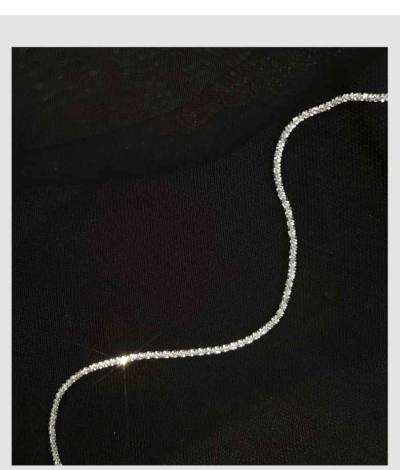 Bracelet de Cheville Argent 925 | Simple & Élégant | Cadeau Anniversaire Femme | Bijou Premium