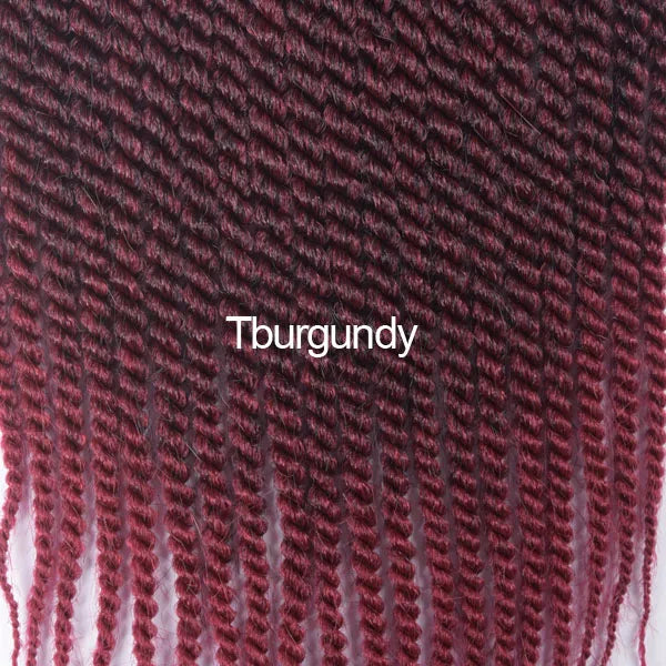 TOMO Senegalese Twist Hair Extensions 14 18 22 Inch Low Temperature Fiber Crochet Braids Ombre Synthetic Braiding Hair