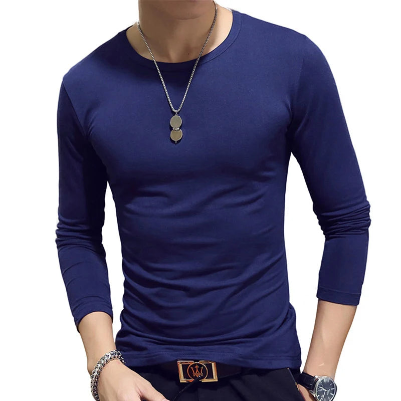 2025 New Tennis T Shirts Men Long Sleeve T-Shirt Sportswear Fitness T Shirts For Men Slim Fit T Shirts Designer Solid Tees Tops