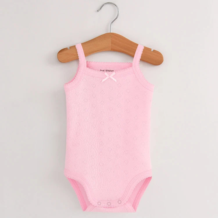 Body Bébé Fille | Sans Manches | Romper Coton | Combinaison Été | Nouveau-Né & Tout-Petits