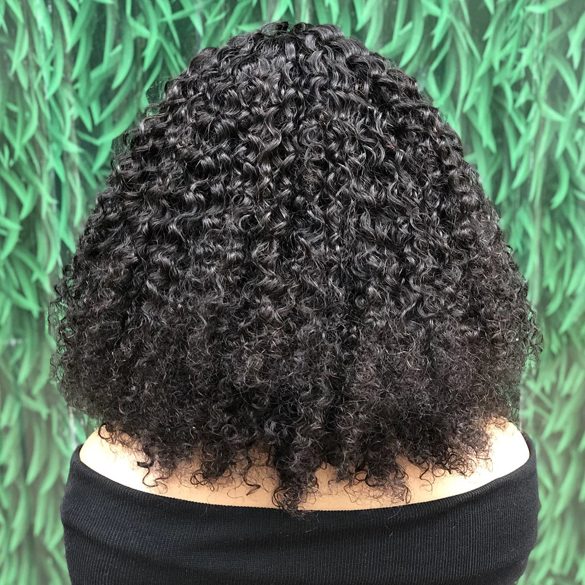 Perruque Bob Curly | 13x4 Lace Front | Tresses Cornrow Pré-Tressées | Quickwig | Cheveux Humains | Femmes Noires