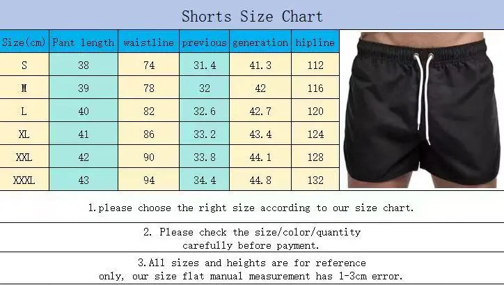 Short de plage imprimé pour homme | Été