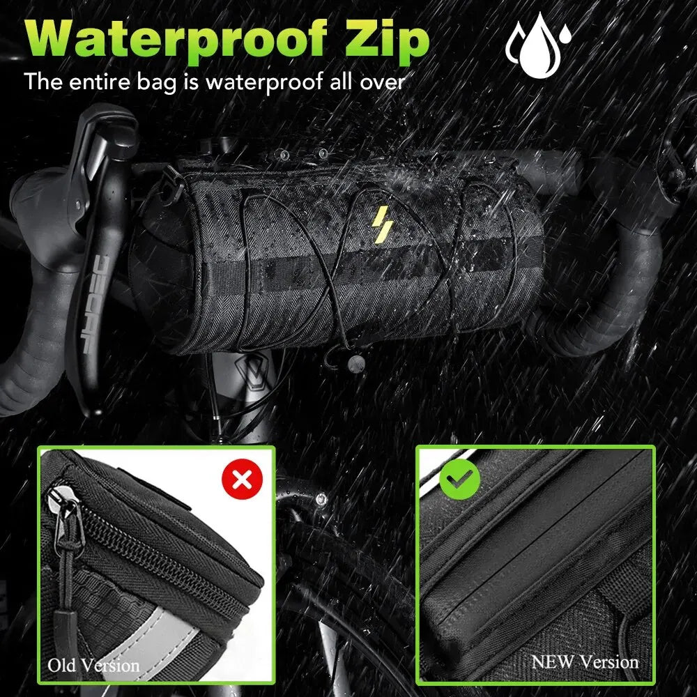 NEWBOLER New Handlebar Bag Bicycle Bags Frame Pannier Bag Multifunction Portable Shoulder Bag Bike Accessory