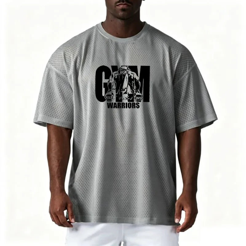 T-shirt uni en jersey pour homme | Polyester et élasthanne