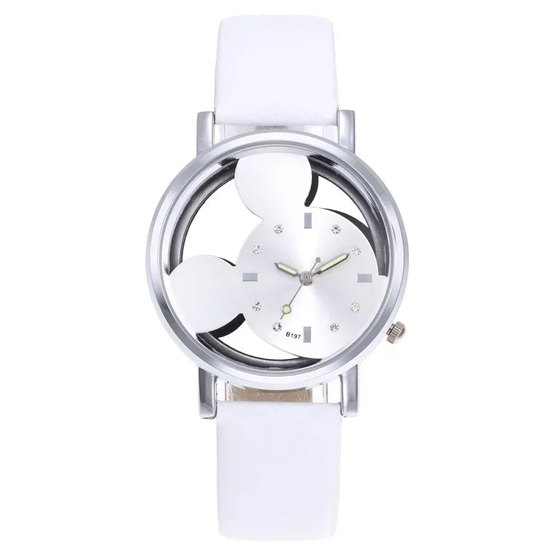 Fashion Girl Boy Children Watches Cartoon Style Kids Student Watch Women