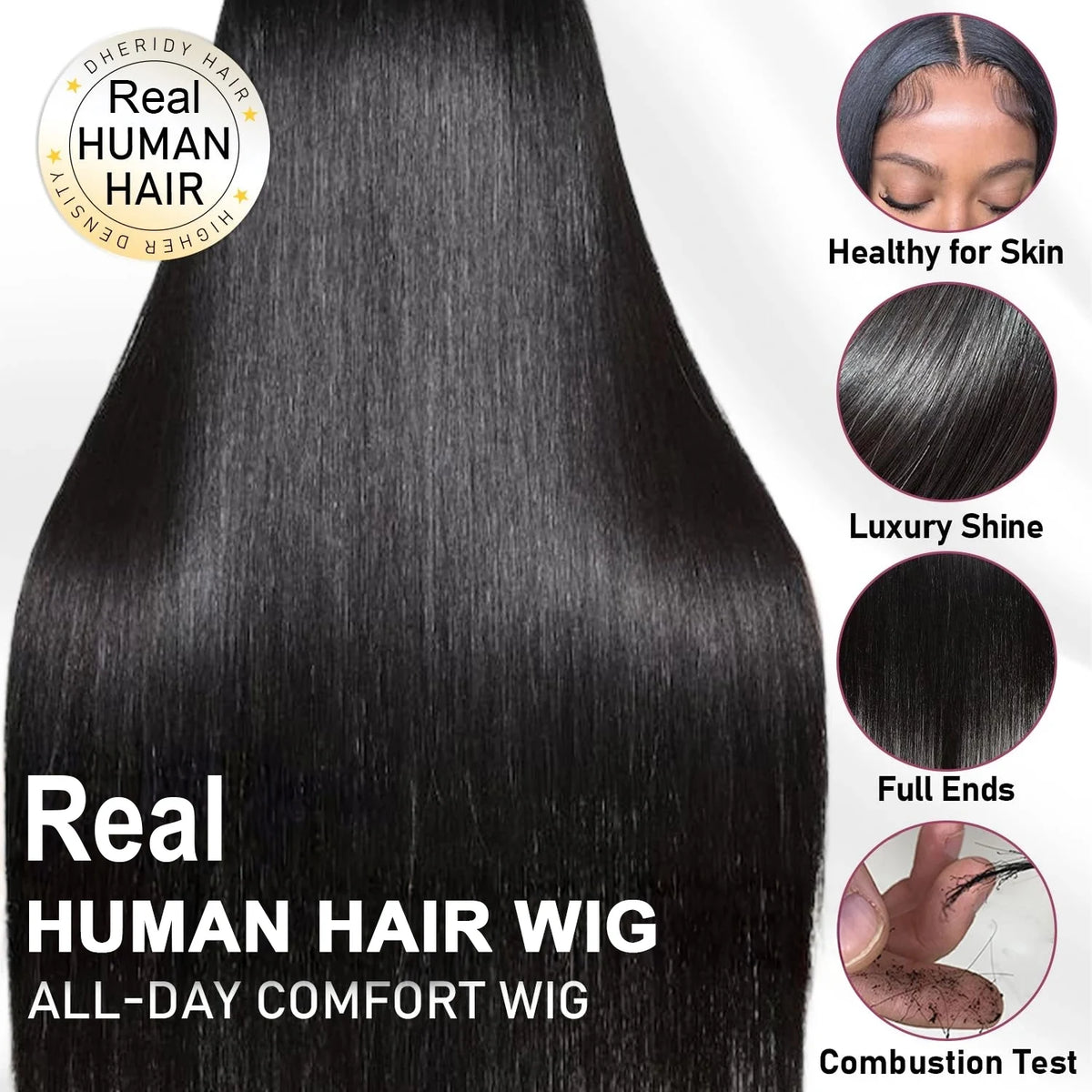 40 30 Inch Bone Straight 13x6 HD Lace Frontal Human Hair Wig Straight 13x4 Transparent Lace Front Wig Pre Plucked Glueless