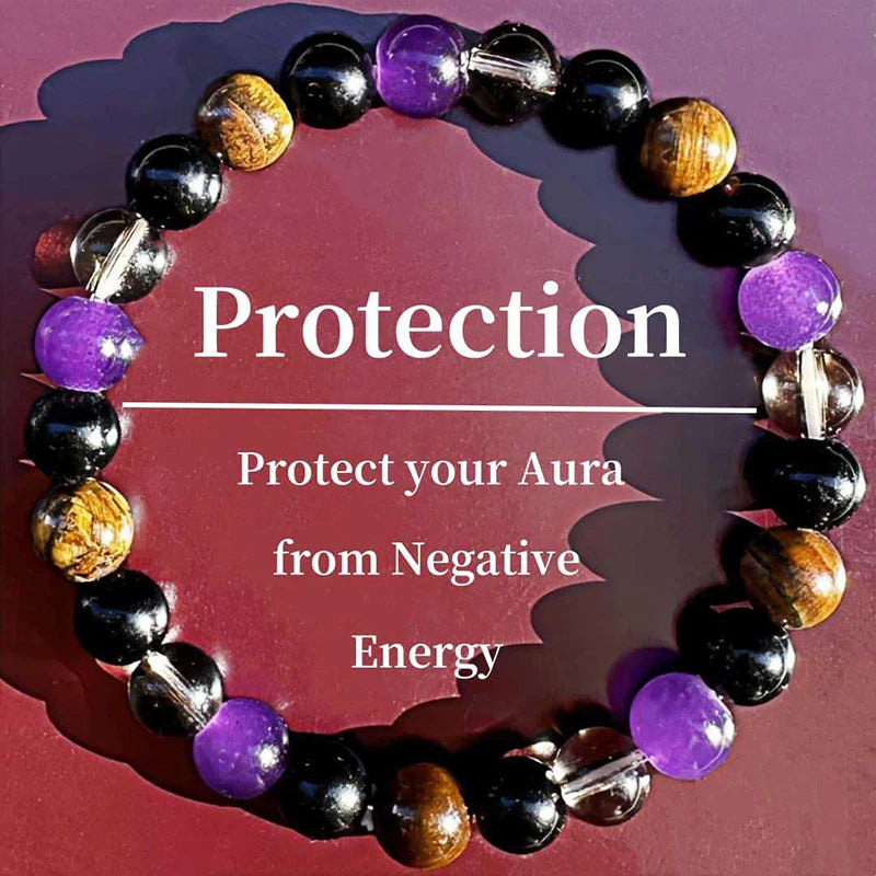 Stylish Unisex Beaded Bracelets with Natural Stones, Multi-Function Fashion Jewelry, Excellent Present for Loved Ones