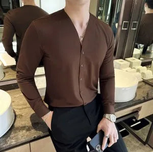 Men's T Shirts Autumn Winter New Turtleneck Long Sleeve T-Shirts For Men Clothing 2025 Slim Fit Casual Basic Tee Shirt Homme 5XL
