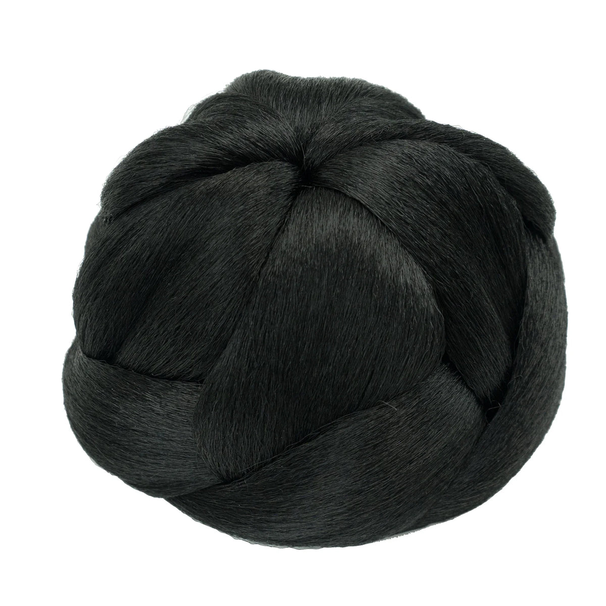 Chignon Synthétique Tressé | Scrunchie Updo | Postiche Danseur | Mariage & Soirée | Femme